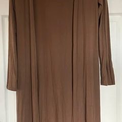 Long Taupe / Brown Cardigan