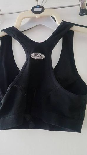 Shock absorber sport bra black size xs