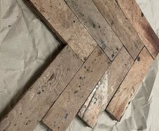 reclaimed antique parquet floor