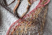 Vintage Antique Shopping Bag