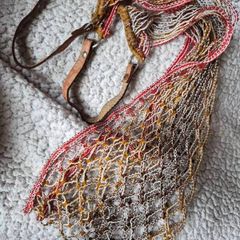 Vintage Antique Shopping Bag