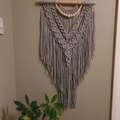 Macrame for wallhanging