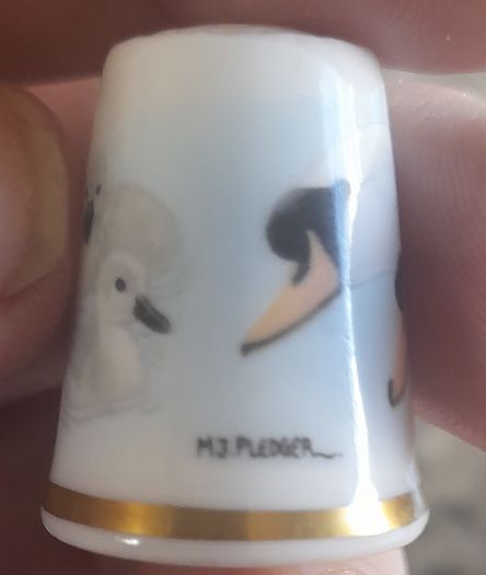 royal worcester thimble