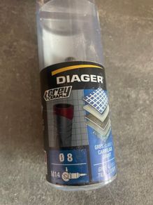 Diager Diamond tile drill bit 8mm M14