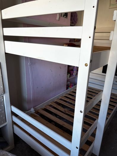 White Bunk Beds