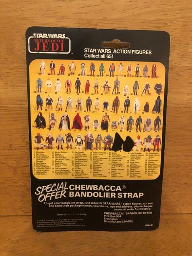 Vintage Star Wars Darth Vader Carded