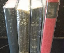 Job lot of 4 books, 2 antique & 2 Vintage
