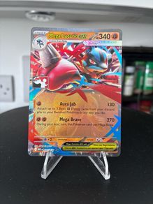 pokemon card mega Lucario playstamp version