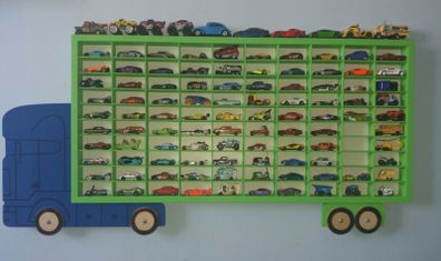 Cars Shelf Cabinet Display Organiser Hot Wheels