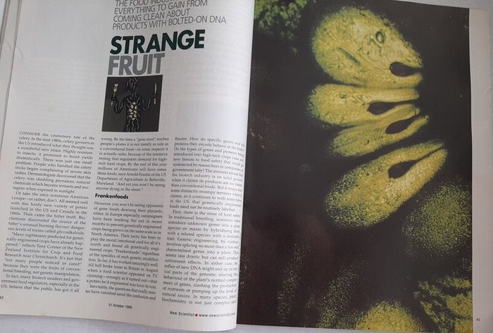 vintage science magazine 1999