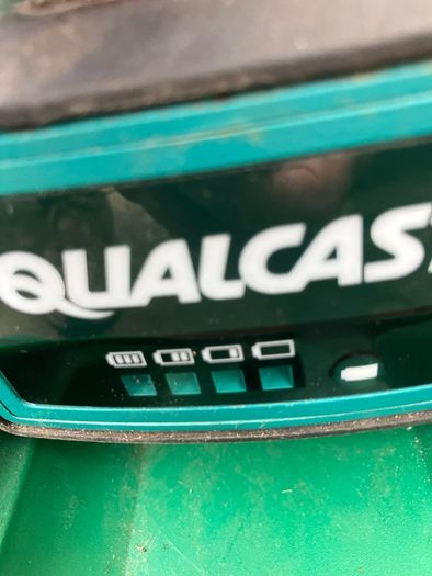cordless lawnmower qualcast