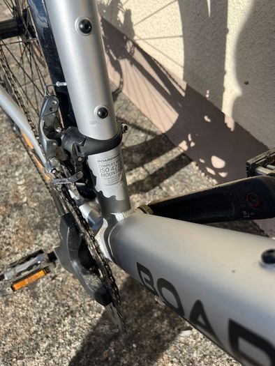 Boardman Gravel Bike hardly used. Stored in Shed.
