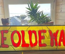 Stained Glass Pub Sign