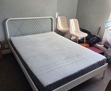 Ikea Double Bed and Mattress