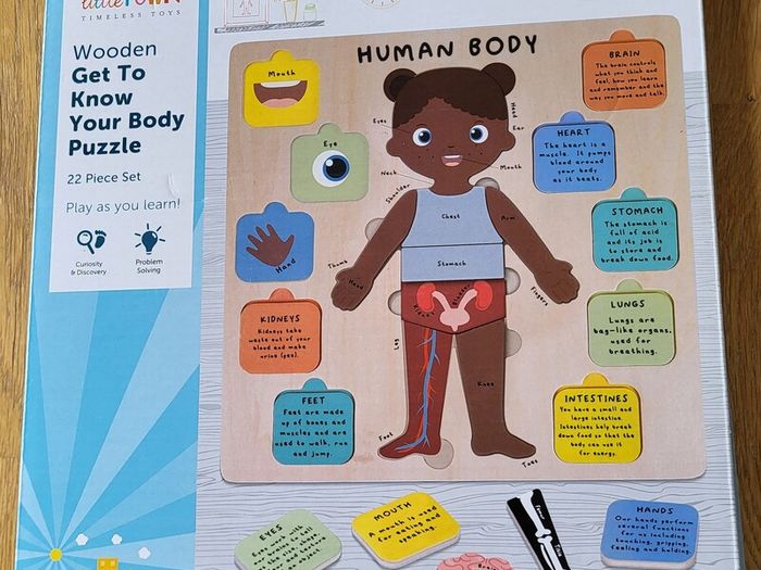 Get to know your body puzzle