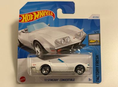 hot wheels 72 Stingray Convertible