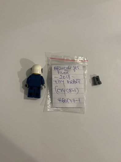 Lego City Airshow Jet Pilot minifigure