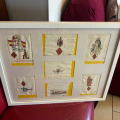 Original Handcrafted Spanish Military Art on Linen
