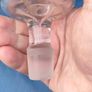 A Pair Georgian lead glass hand blown decanters Image 7