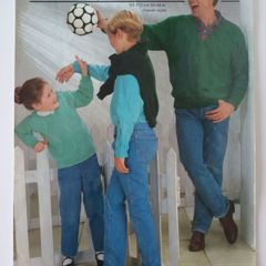 Knitting Pattern - V Neck Sweater - DK Yarn