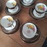 ,5 vintage china trios imperial china Image 5
