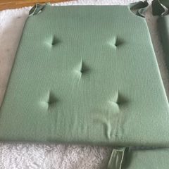 Chair cushions x 3