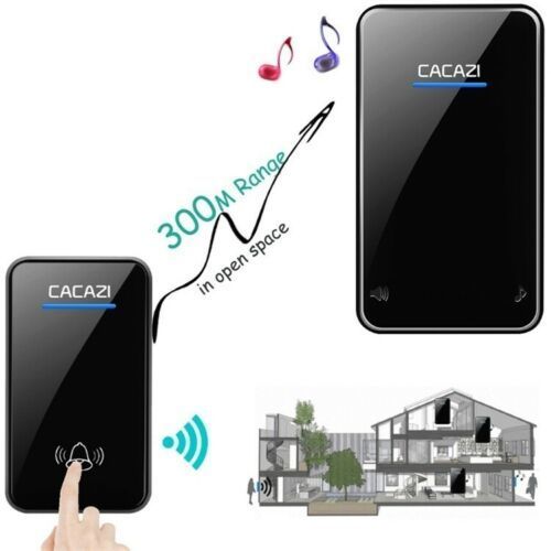 High Quality Waterproof Plug In Wireless Door Bell Doorbell Ring Chime 300M Portable New