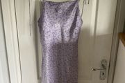 Ladies Zara lilac slip dress size M