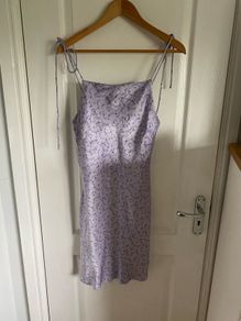 Ladies Zara lilac slip dress size M