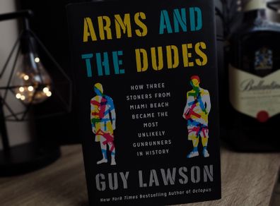 Arms and the Dudes: How Three Stoners from Miami Beach Became the Most Unlikely Gunrunners in History ! True Crime ! Hardcover ! 2015 ! by Simon & Schuster !