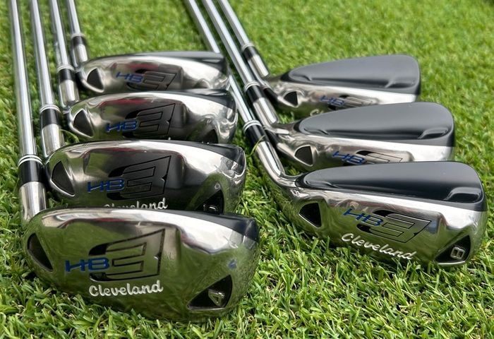 Full set of golf clubs