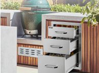 main image for ad BRAND NEW Stainless Steel Outdoor Kitchen Drawer With Handle Triple Layer