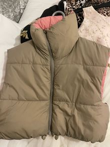Zara cropped gilet