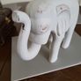 Elephant wooden unpainted Image 2