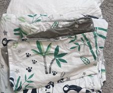 Cot bed duvet & sheets
