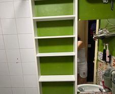 Bathroom shelf