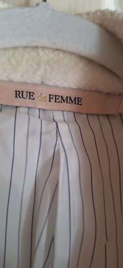 Womens Cream Rue  de Femme  Coat