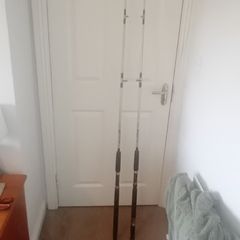 2 boat rods & 1 reel