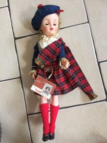 Bonny The Plaid Lassie Doll