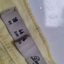 PRIMARK lemon denim shorts Sz 18UK (Fit 14-16UK) Image 3