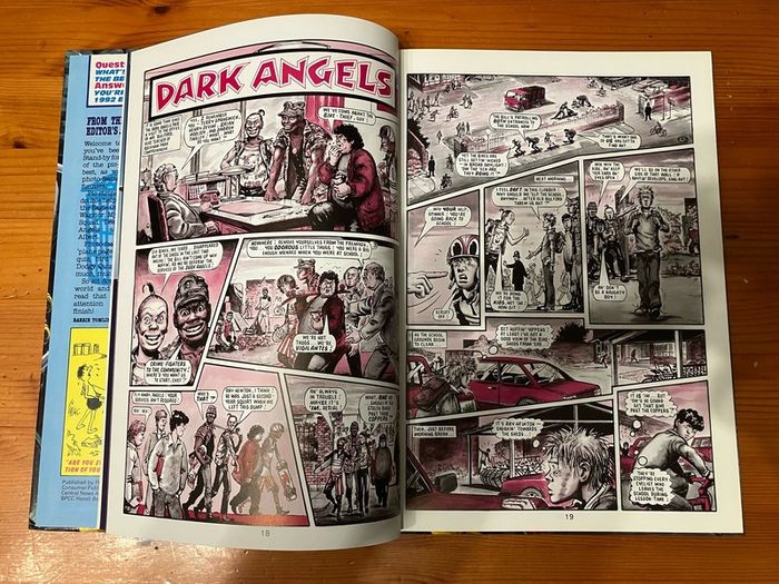Comic: 'Eagle' annual 1992