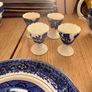 Vintage Blue & White China Tea Set Image 4
