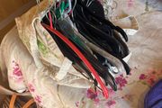 Plastic clothes hangers