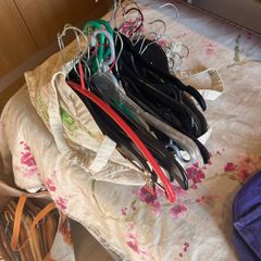 Plastic clothes hangers
