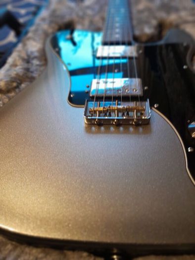 Fender Professional ii Telecaster Deluxe mercury. Rare finish. Trades accepted.