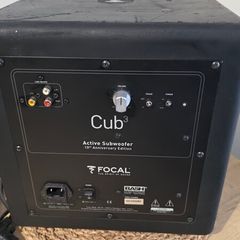 Focal Cub 3 10th Anniversary Edition - 150W BASH Active Subwoofer - Black