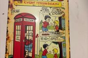 The Beano Metal Sign