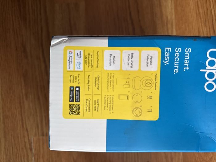 TP-Link Pan/Tilt Home Security Wi-Fi Camera