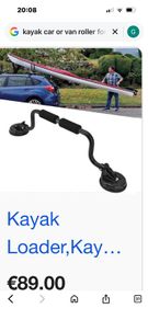 kayak car or van roller for loading