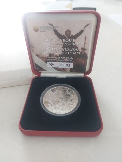 jim larkin silver proof